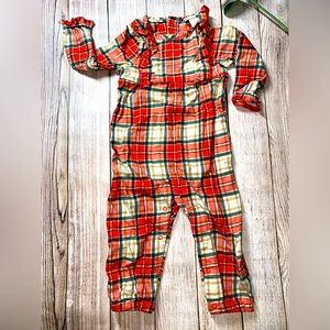 🎄Cat & Jack | Flannel Romper